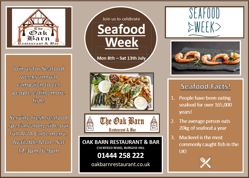 Seafood Week - Static Poster