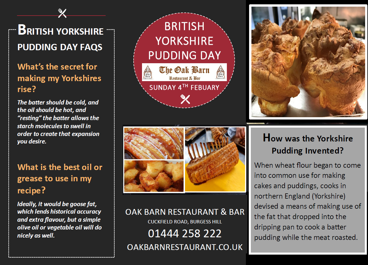 Yorkshire Pudding Day Static Poster